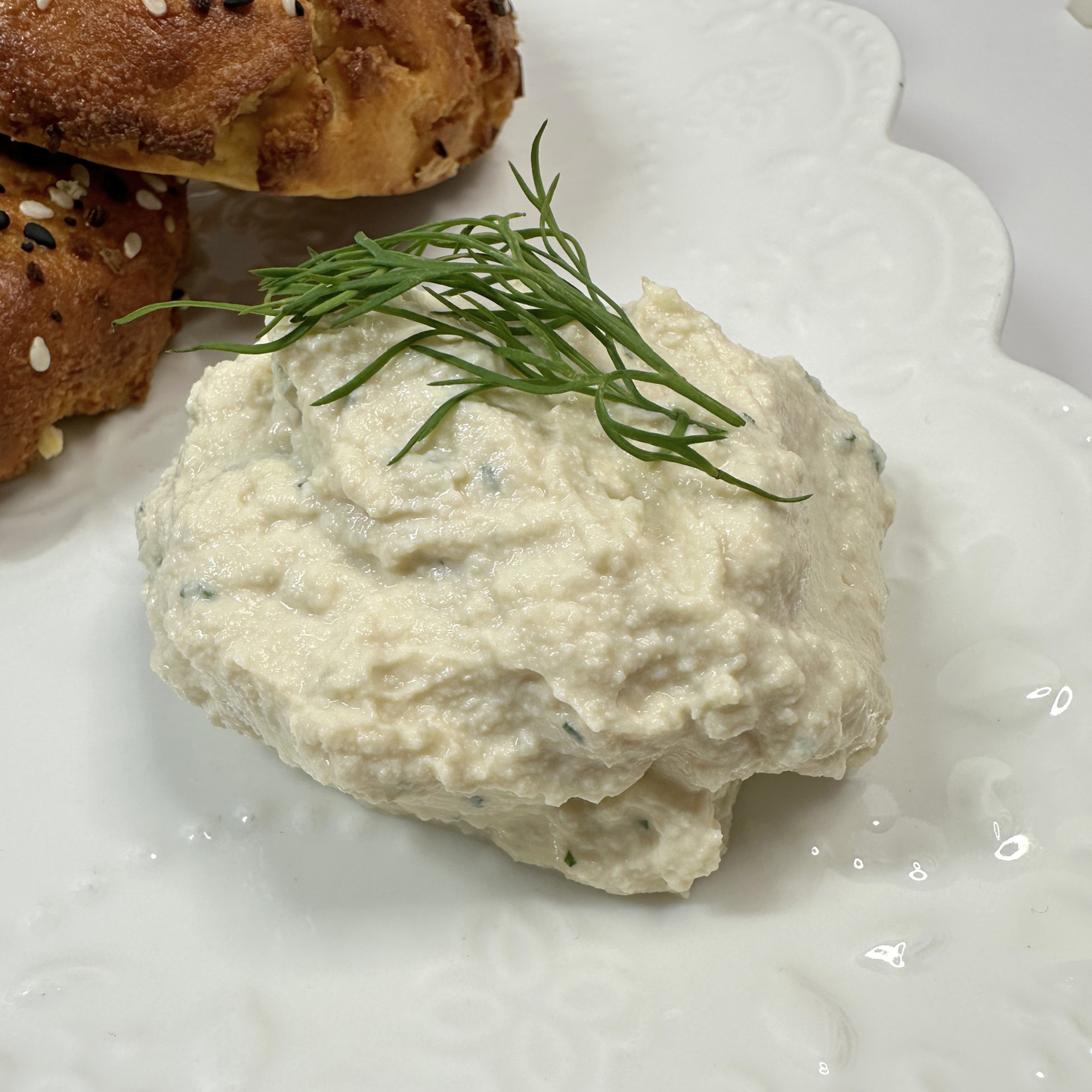 Lemon & Herb Vegan Cream Cheese