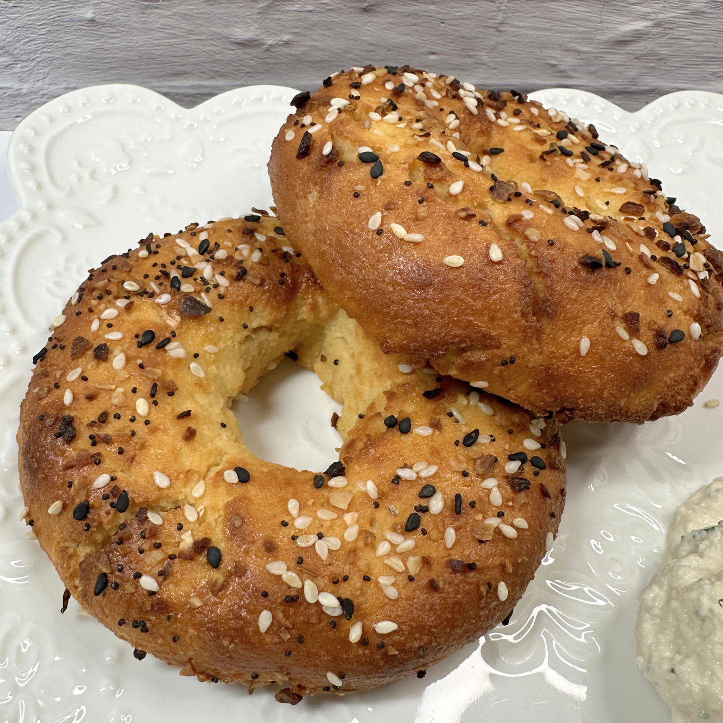 Everything Protein Bagel