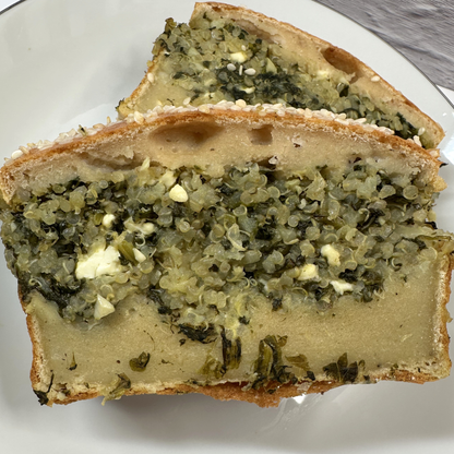 Layered Spinach Loaf