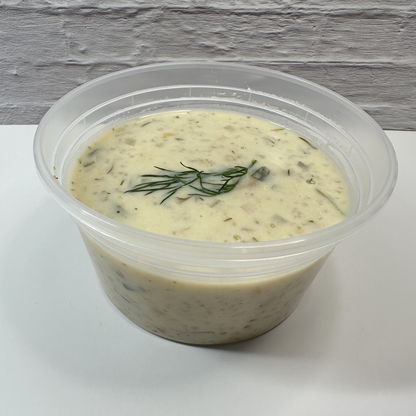 Lemon Chickpea Herb Soup