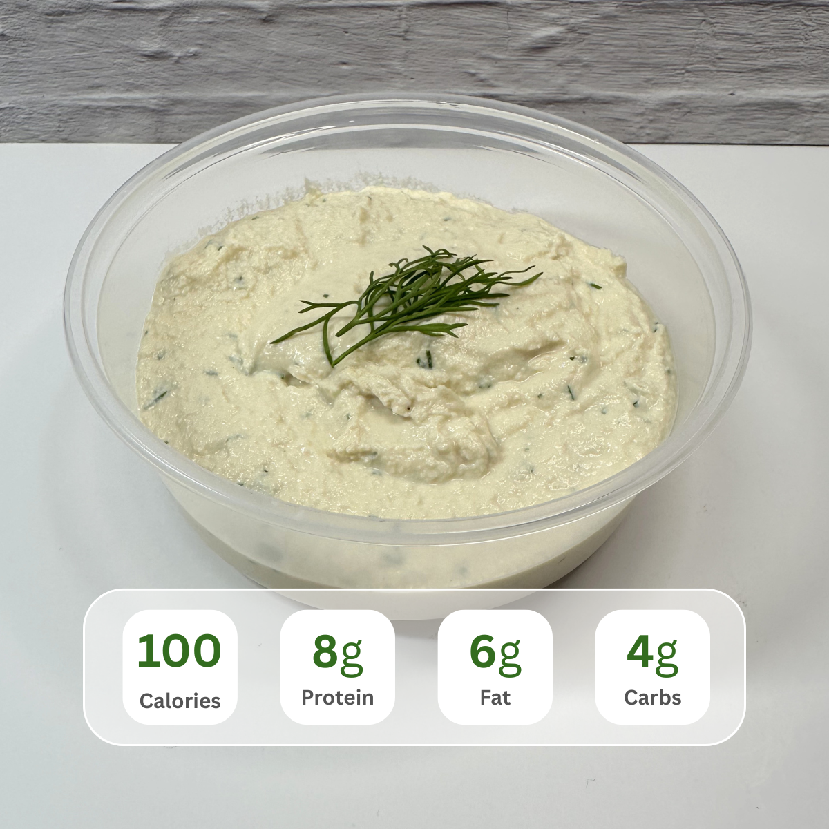 Lemon & Herb Vegan Cream Cheese