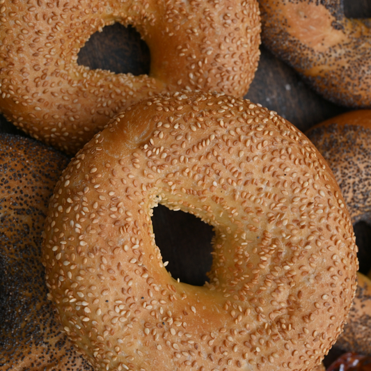 Sesame Protein Bagel